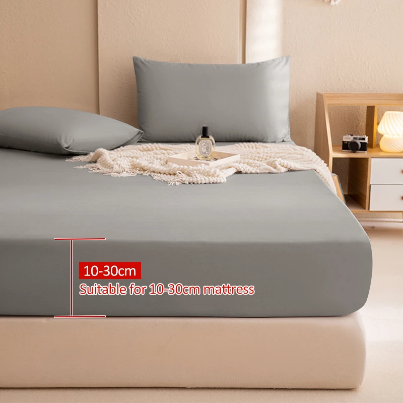 100% Waterproof Mattress Covers Protector Adjustable Non-slip Bed Fitted Sheet With Elastic Band for Queen King 90/140/160x200 - Image 2