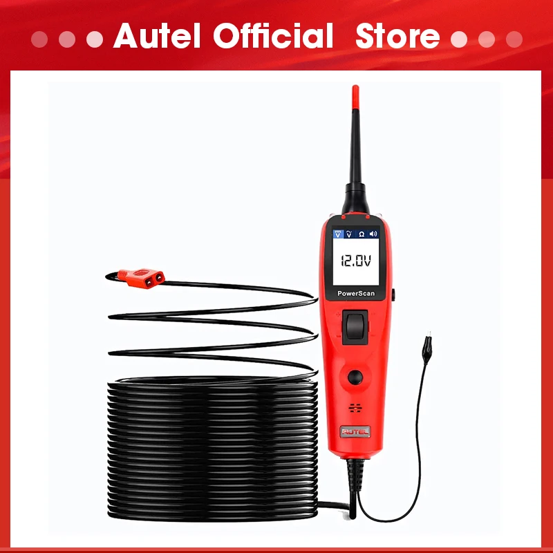 Autel PowerScan PS100 Electrical Automotive Circuit Tester Tool 12V/24V AVOmeter Diagnostic Tool - AliExpress 34