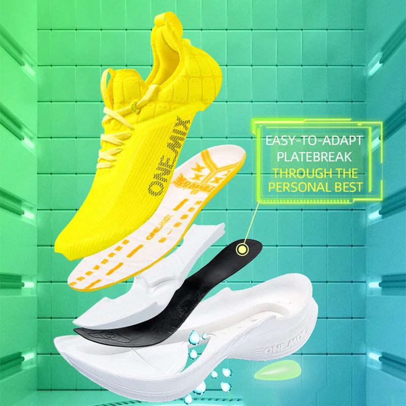 ONEMIX Carbon Plate Marathon Running Racing Shoes Professional Stable Support Shock-relief Ultra-light Rebound Sport Sneakers - AliExpress 201768104 - Image 4
