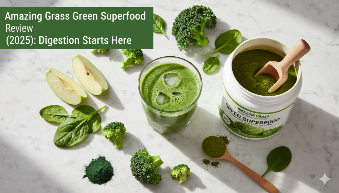 Amazing Grass Green Superfood Review (2025): The Definitive Verdict for Better Digestion